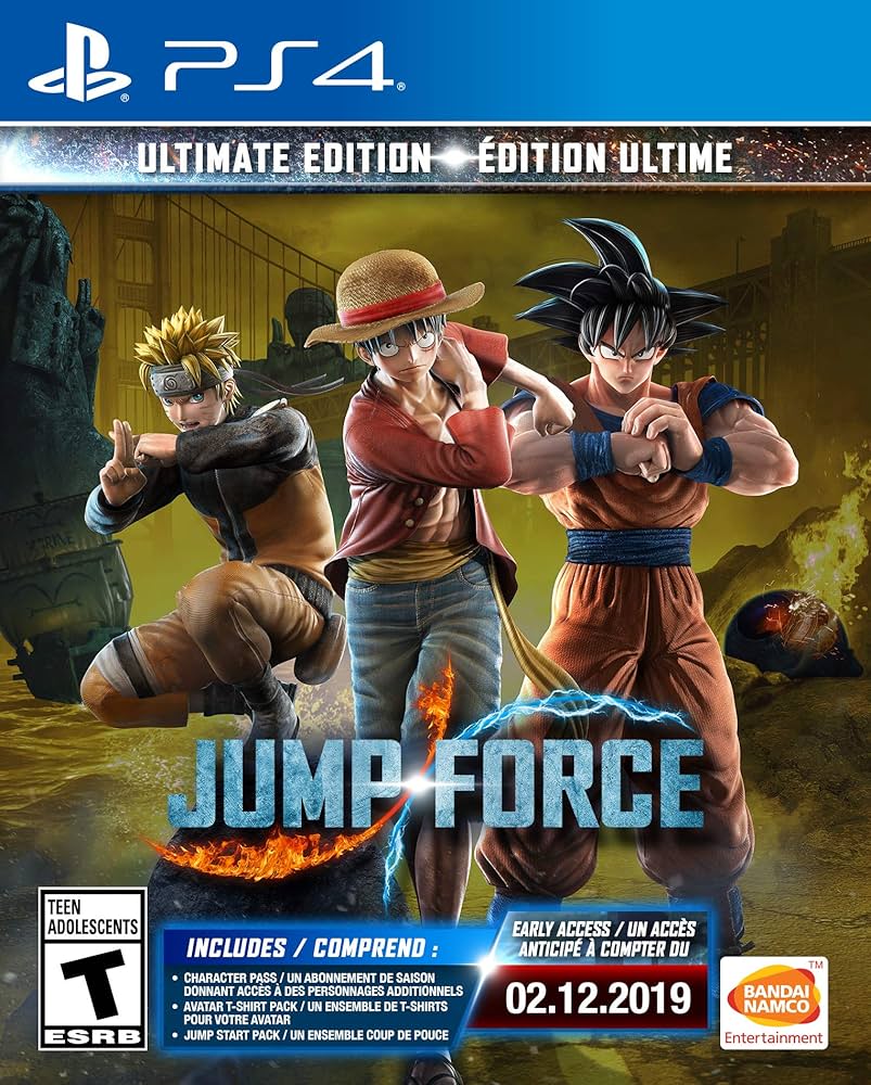 PlayStation4 - PS4 JUMP FORCE 未開封品 Amazon.com: Jump Force PS4 (PS4) : Video Games